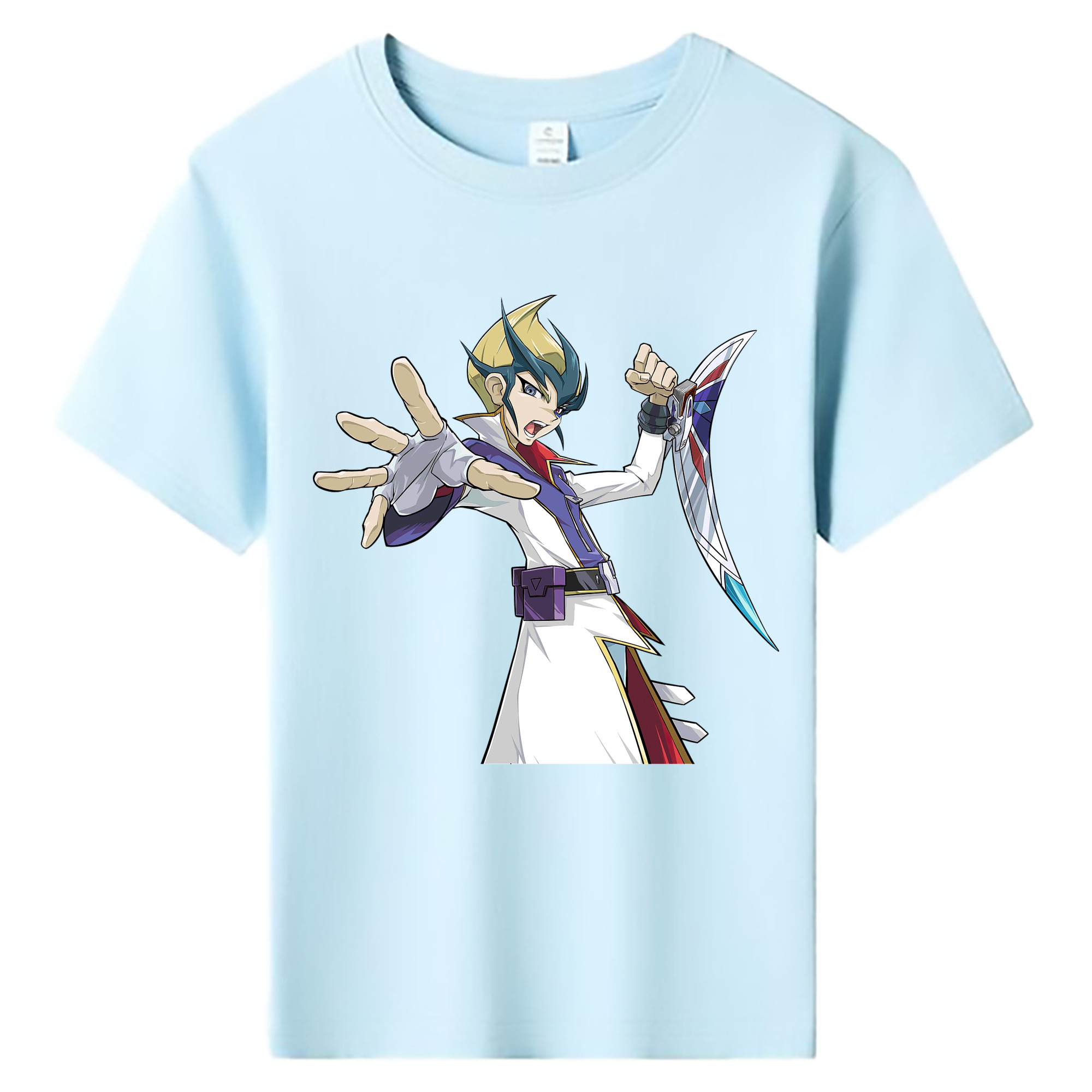 （画像用） 遊☆戯☆王 Yu-Gi-Oh! 綿100％キッズTシャツ（フロントプリント）